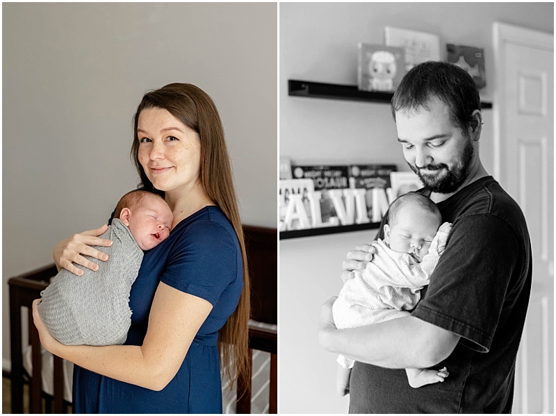 In Home Lifestyle Newborn Portraits by StaceyLee Photography