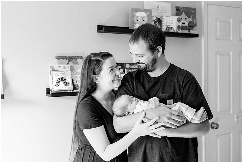 In Home Lifestyle Newborn Portraits by StaceyLee Photography