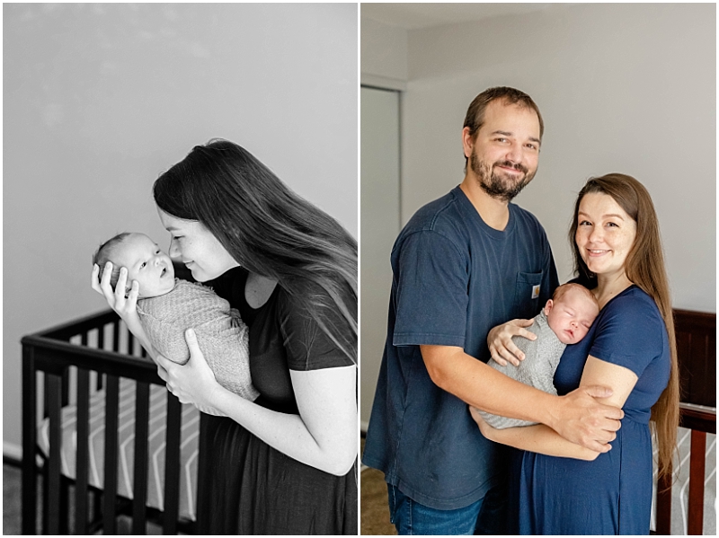 In Home Lifestyle Newborn Portraits by StaceyLee Photography