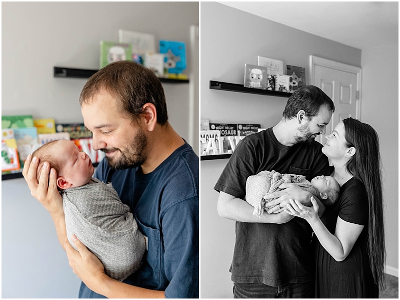 In Home Lifestyle Newborn Portraits by StaceyLee Photography