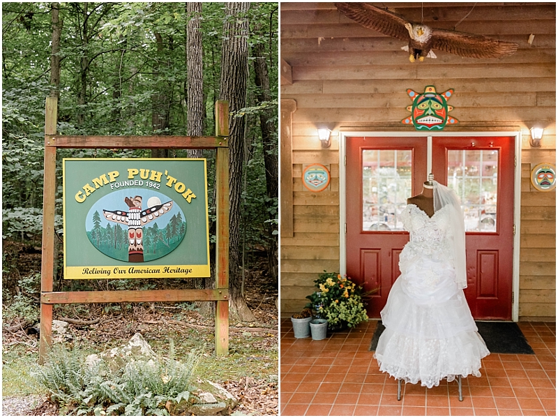 Fall Wedding at Camp Puh'tok in Monkton, Maryland by StaceyLee Photography