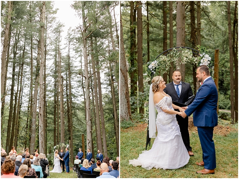 Fall Wedding at Camp Puh'tok in Monkton, Maryland by StaceyLee Photography