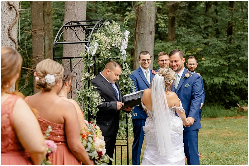 Fall Wedding at Camp Puh'tok in Monkton, Maryland by StaceyLee Photography