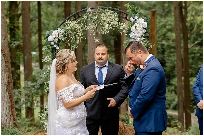 Fall Wedding at Camp Puh'tok in Monkton, Maryland by StaceyLee Photography