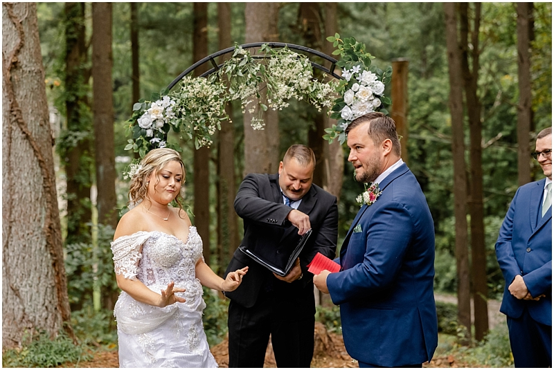 Fall Wedding at Camp Puh'tok in Monkton, Maryland by StaceyLee Photography