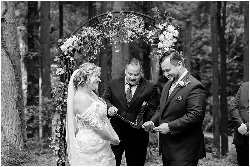 Fall Wedding at Camp Puh'tok in Monkton, Maryland by StaceyLee Photography