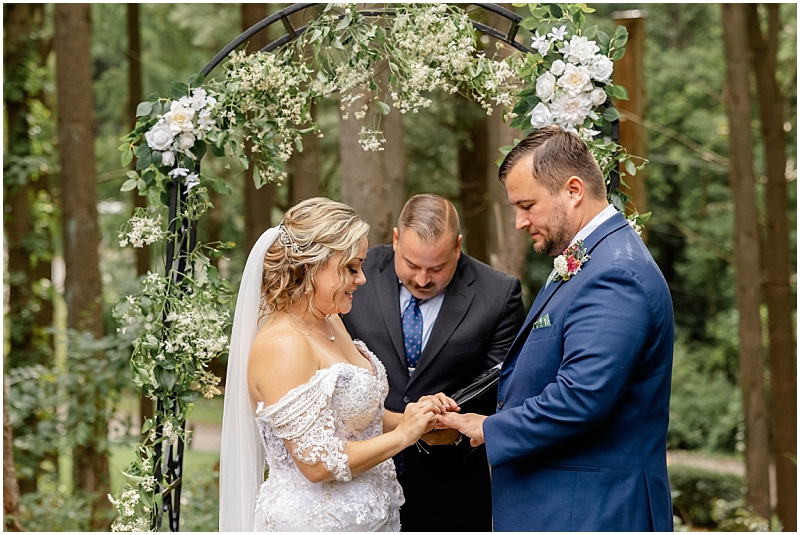 Fall Wedding at Camp Puh'tok in Monkton, Maryland by StaceyLee Photography