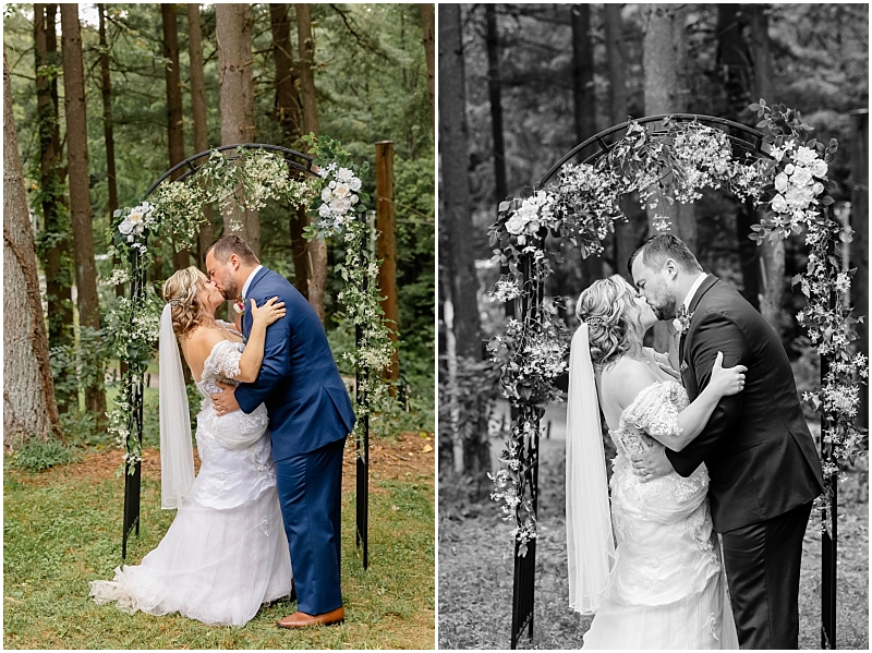 Fall Wedding at Camp Puh'tok in Monkton, Maryland by StaceyLee Photography