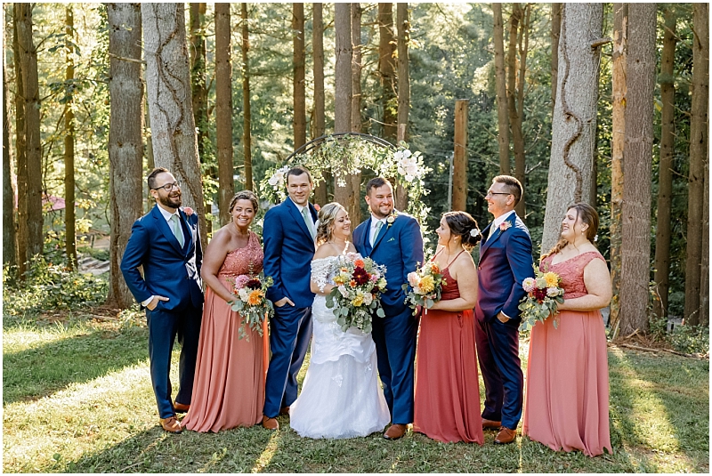 Fall Wedding at Camp Puh'tok in Monkton, Maryland by StaceyLee Photography