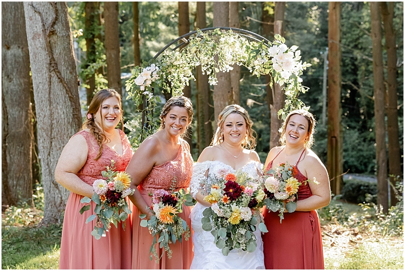 Fall Wedding at Camp Puh'tok in Monkton, Maryland by StaceyLee Photography