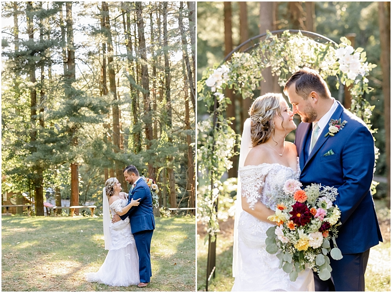 Fall Wedding at Camp Puh'tok in Monkton, Maryland by StaceyLee Photography