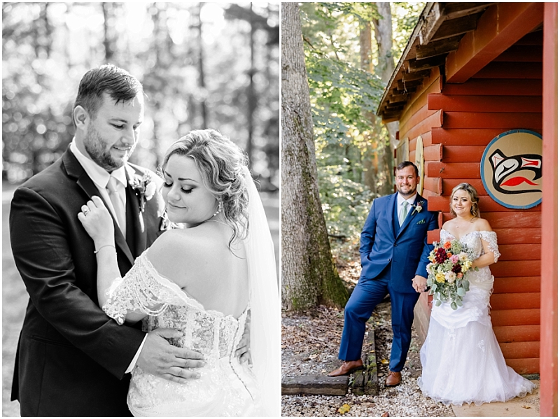 Fall Wedding at Camp Puh'tok in Monkton, Maryland by StaceyLee Photography