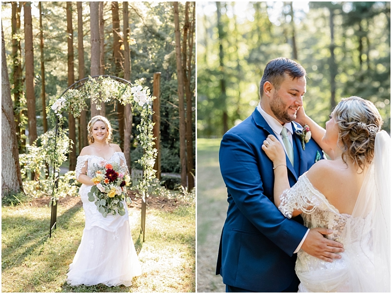 Fall Wedding at Camp Puh'tok in Monkton, Maryland by StaceyLee Photography