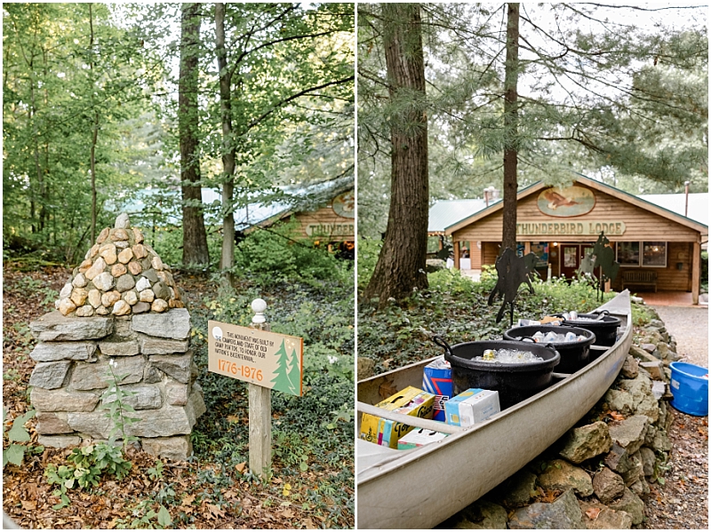 Fall Wedding at Camp Puh'tok in Monkton, Maryland by StaceyLee Photography