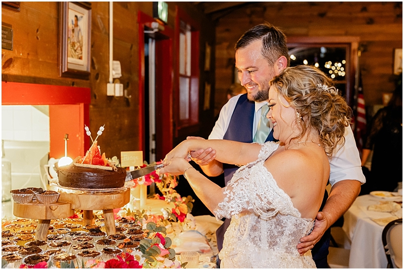 Fall Wedding at Camp Puh'tok in Monkton, Maryland by StaceyLee Photography