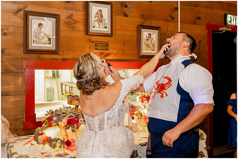 Fall Wedding at Camp Puh'tok in Monkton, Maryland by StaceyLee Photography