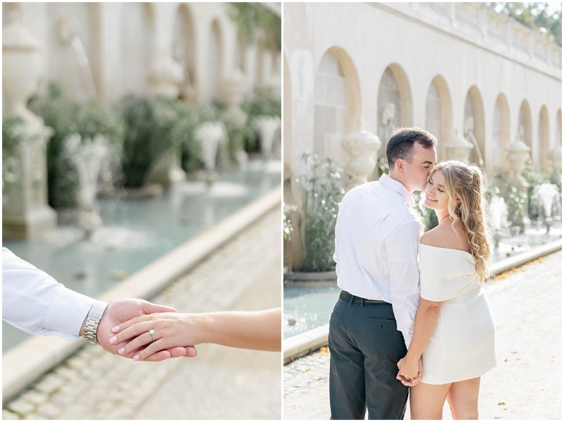 Garden Engagement Portraits at Longwood Gardens in Pennsylvania by StaceyLee Photography