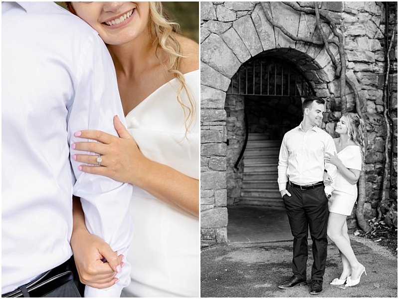 Garden Engagement Portraits at Longwood Gardens in Pennsylvania by StaceyLee Photography