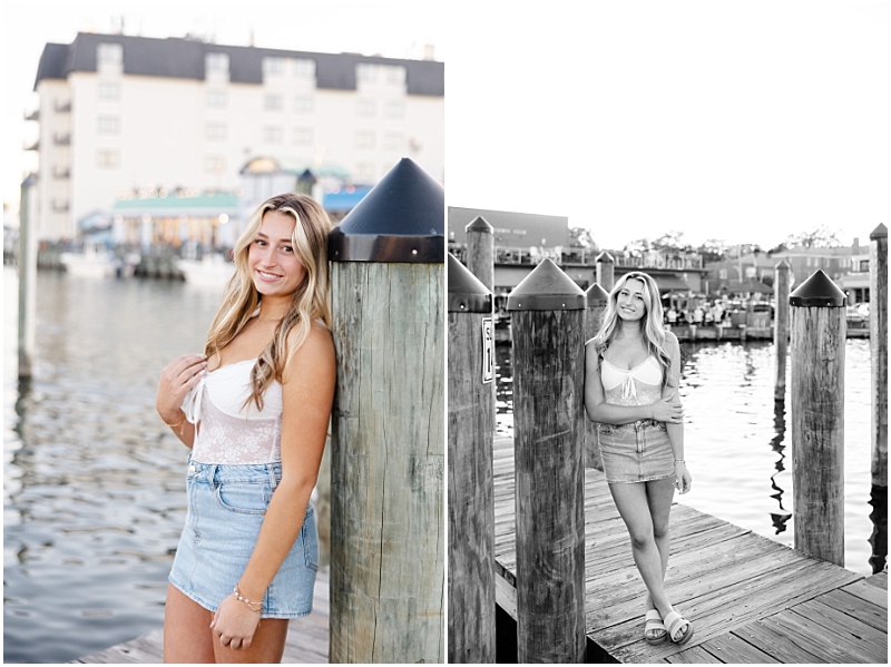 Downtown ANnapolis senior portraits by Staceylee Photography