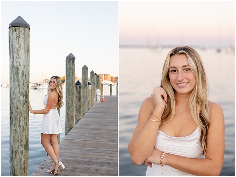 Downtown ANnapolis senior portraits by Staceylee Photography