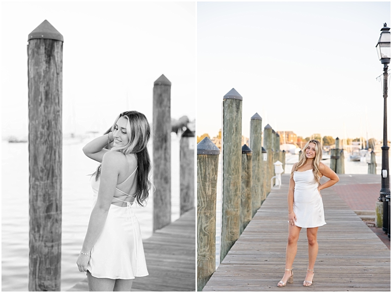 Downtown ANnapolis senior portraits by Staceylee Photography