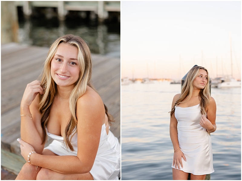 Downtown ANnapolis senior portraits by Staceylee Photography