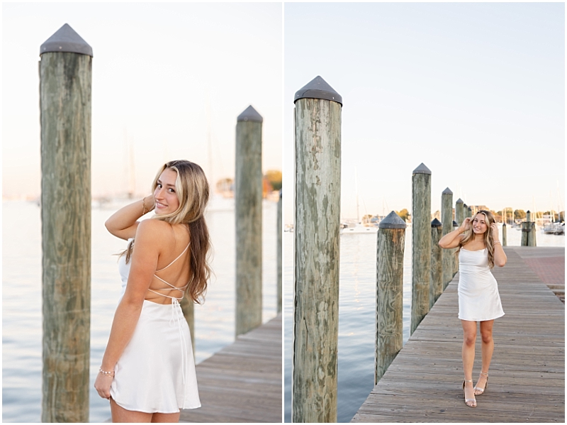 Downtown ANnapolis senior portraits by Staceylee Photography