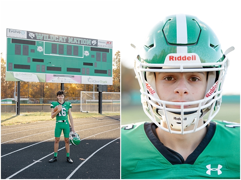 High School Senior Portraits at Arundel High School in Gambrills, Maryland by Staceylee Photography