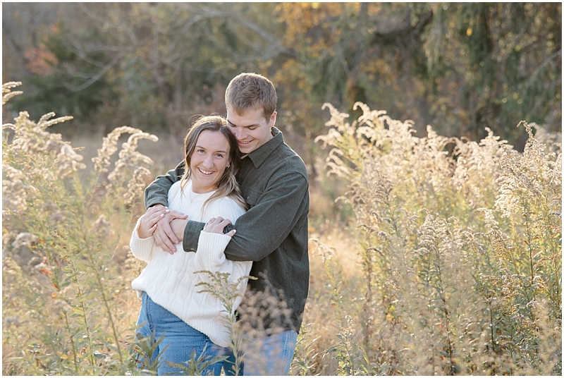 Fall engagement portraits at Jerusalem Mill in Maryland by StaceyLee Photography