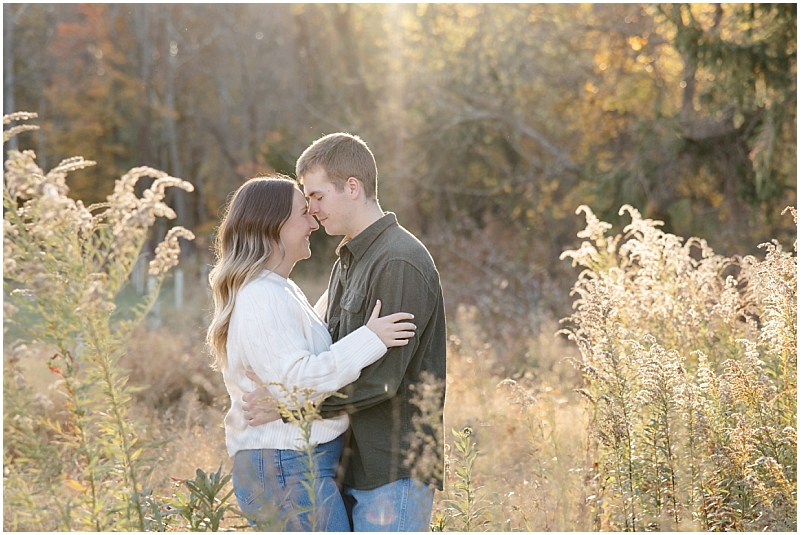 Fall engagement portraits at Jerusalem Mill in Maryland by StaceyLee Photography