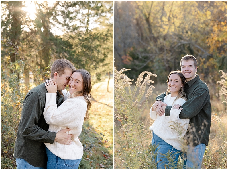 Fall engagement portraits at Jerusalem Mill in Maryland by StaceyLee Photography