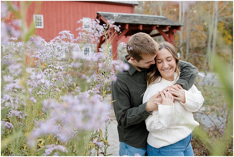 Fall engagement portraits at Jerusalem Mill in Maryland by StaceyLee Photography