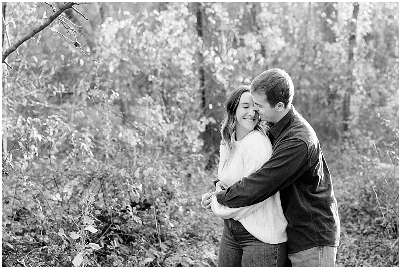 Fall engagement portraits at Jerusalem Mill in Maryland by StaceyLee Photography