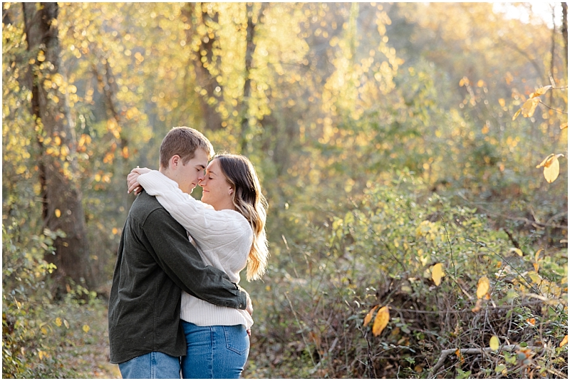 Fall engagement portraits at Jerusalem Mill in Maryland by StaceyLee Photography