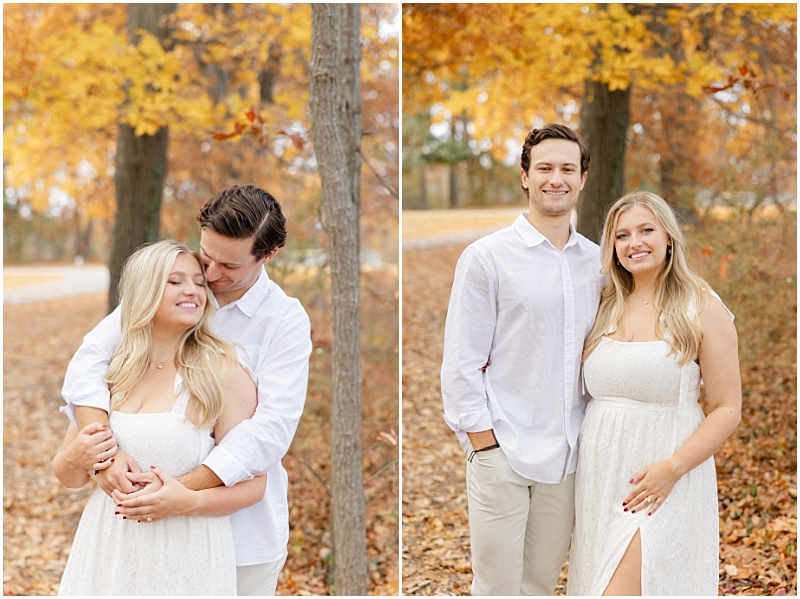 Fall Engagement Portraits at Downs Park in Pasadena, Maryland by StaceyLee Photography