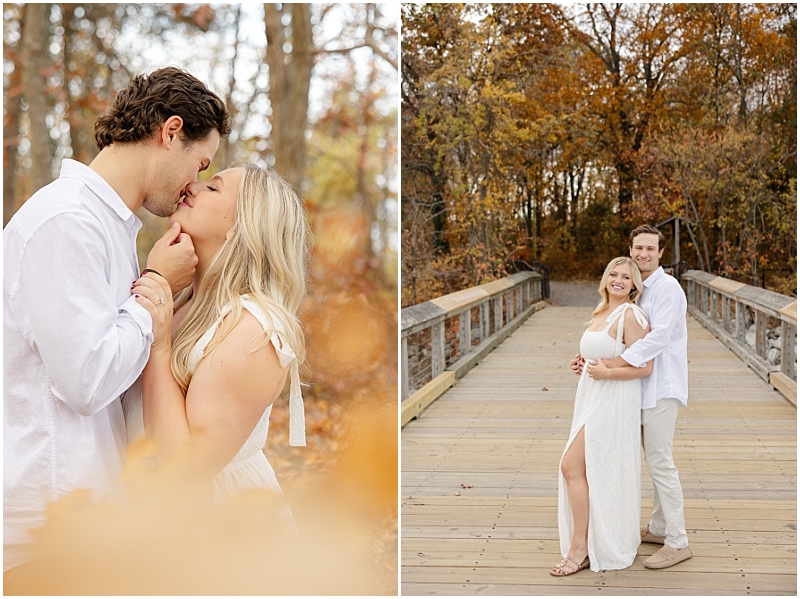 Fall Engagement Portraits at Downs Park in Pasadena, Maryland by StaceyLee Photography