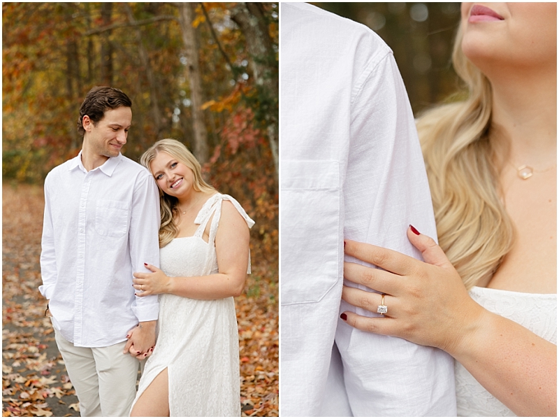 Fall Engagement Portraits at Downs Park in Pasadena, Maryland by StaceyLee Photography