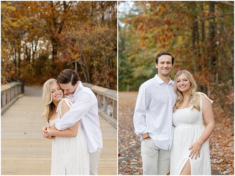 Fall Engagement Portraits at Downs Park in Pasadena, Maryland by StaceyLee Photography