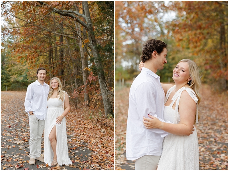 Fall Engagement Portraits at Downs Park in Pasadena, Maryland by StaceyLee Photography