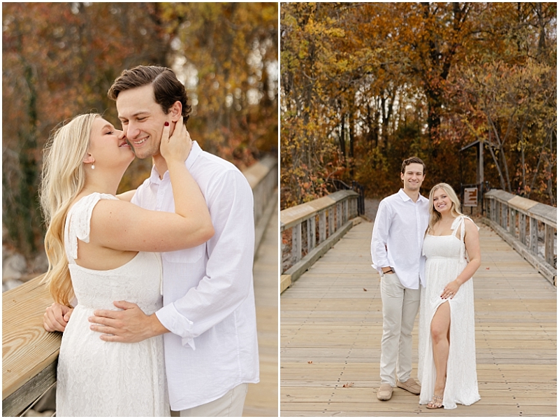 Fall Engagement Portraits at Downs Park in Pasadena, Maryland by StaceyLee Photography