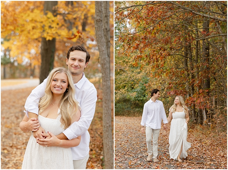 Fall Engagement Portraits at Downs Park in Pasadena, Maryland by StaceyLee Photography