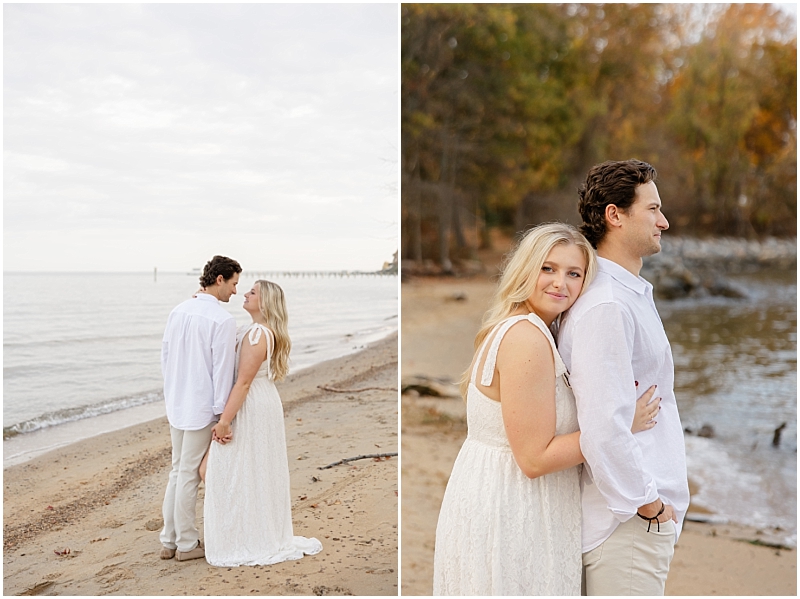 Fall Engagement Portraits at Downs Park in Pasadena, Maryland by StaceyLee Photography