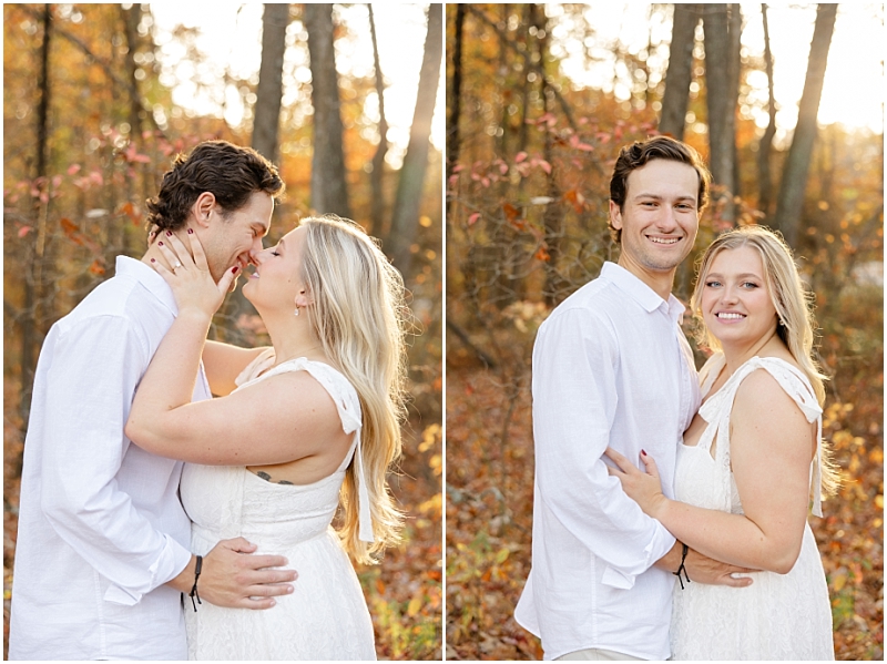 Fall Engagement Portraits at Downs Park in Pasadena, Maryland by StaceyLee Photography