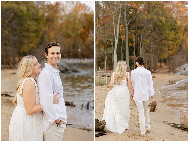 Fall Engagement Portraits at Downs Park in Pasadena, Maryland by StaceyLee Photography