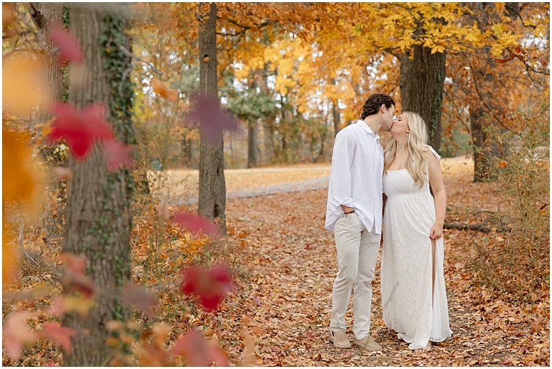 Fall Engagement Portraits at Downs Park in Pasadena, Maryland by StaceyLee Photography