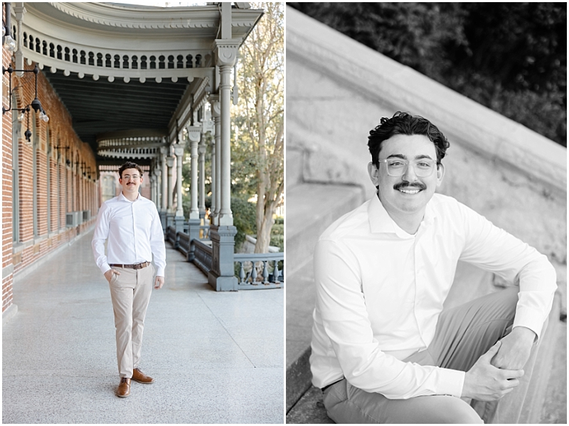 Graduation Portraits at the University of Tampa in Tampa, Florida, by StaceyLee Photography