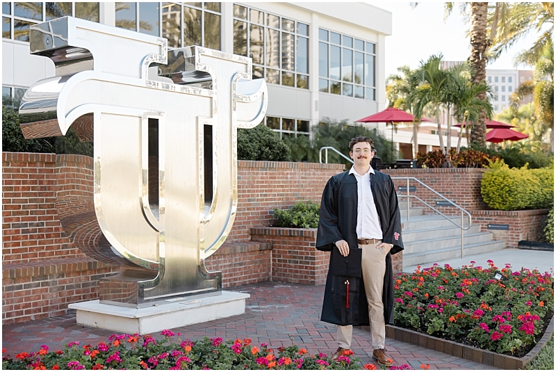 Graduation Portraits at the University of Tampa in Tampa, Florida, by StaceyLee Photography