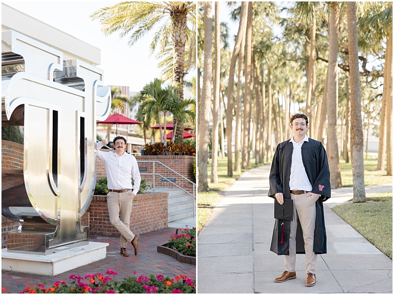 Graduation Portraits at the University of Tampa in Tampa, Florida, by StaceyLee Photography