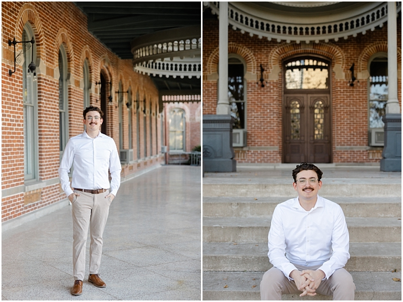 Graduation Portraits at the University of Tampa in Tampa, Florida, by StaceyLee Photography