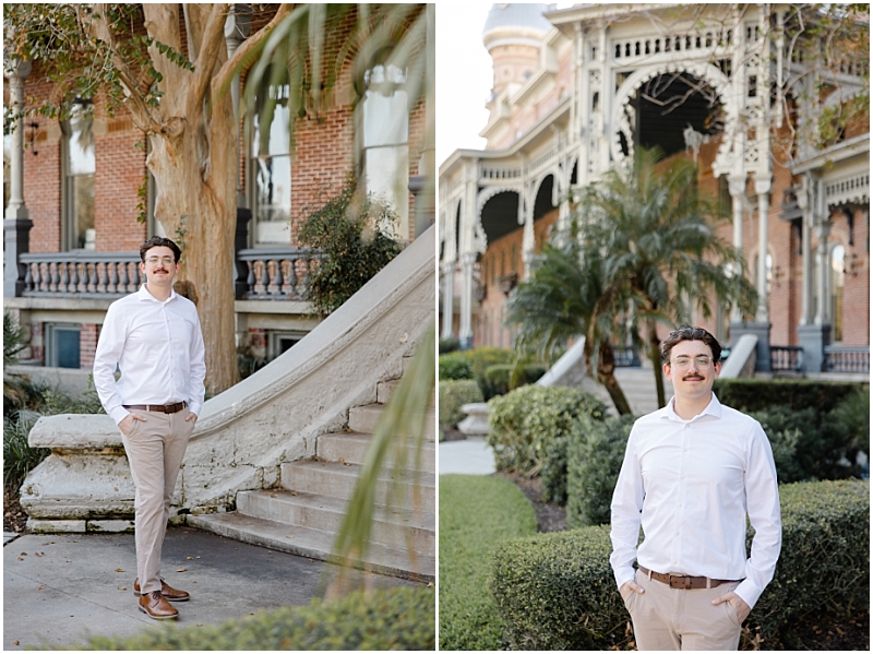 Graduation Portraits at the University of Tampa in Tampa, Florida, by StaceyLee Photography